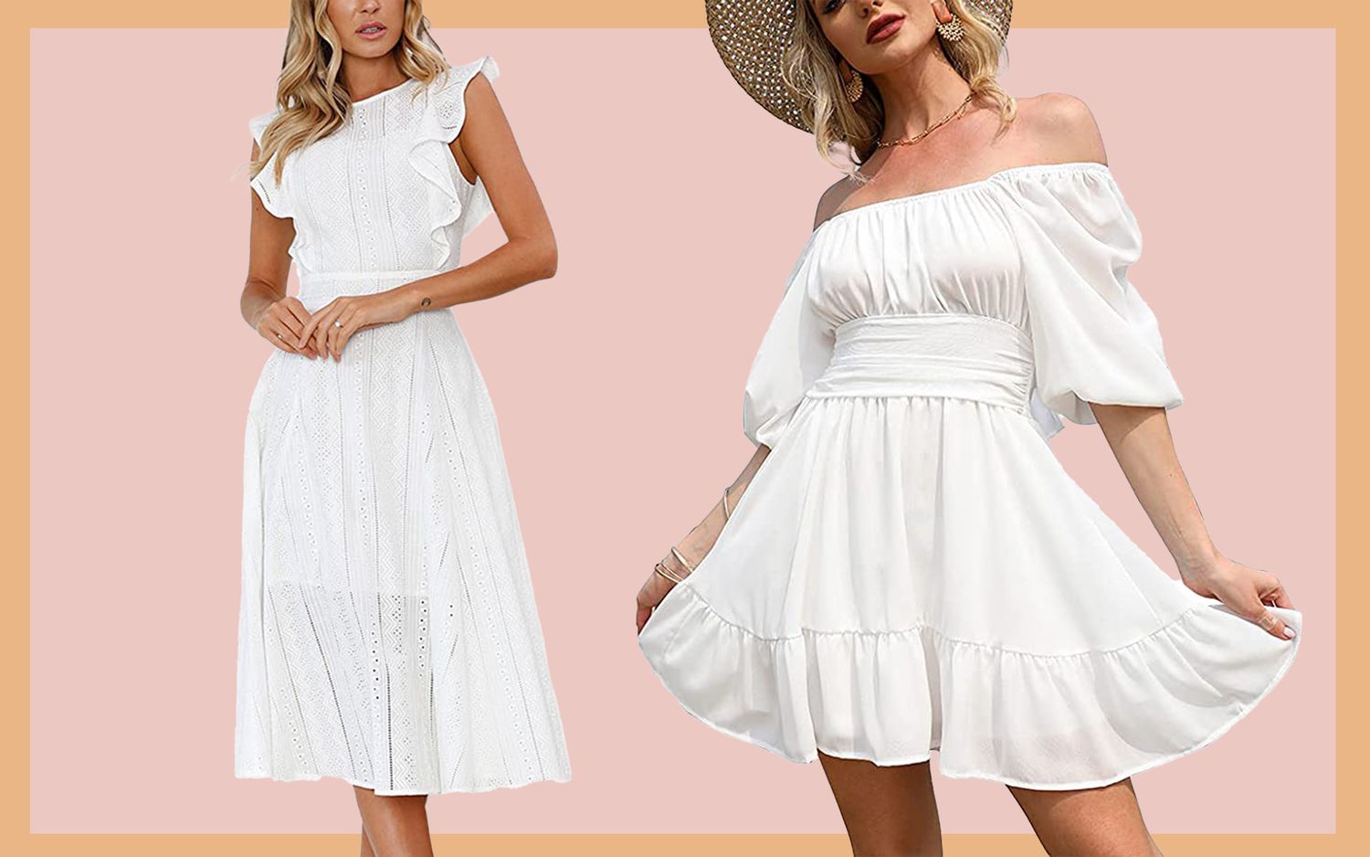 Countless Options Modern White Flower Girl Dress